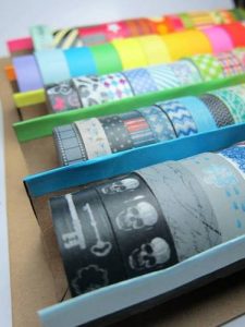 25 Wonderful Ideas for Washi Tape Storage and Organization