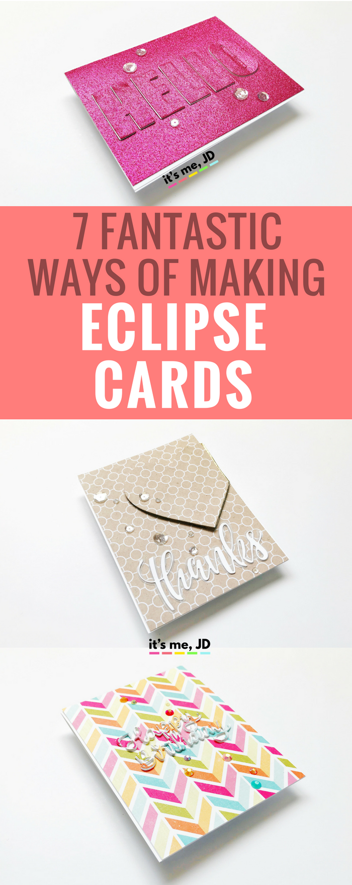 Ways Of Making Eclipse Cards, eclipse technique, tutorial #cardmaking #papercraft #handmadecard #diycard