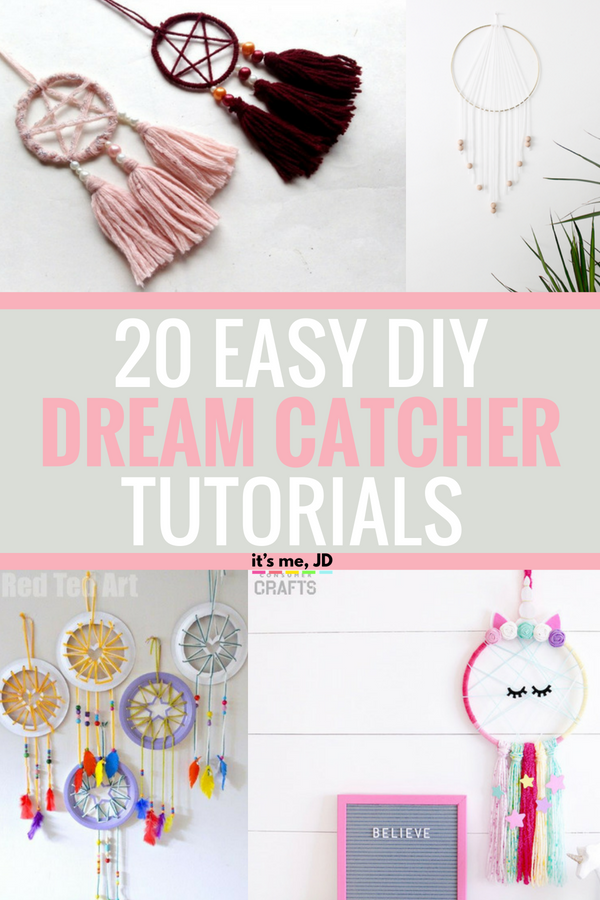 20 Easy DIY Dream Catcher Tutorials