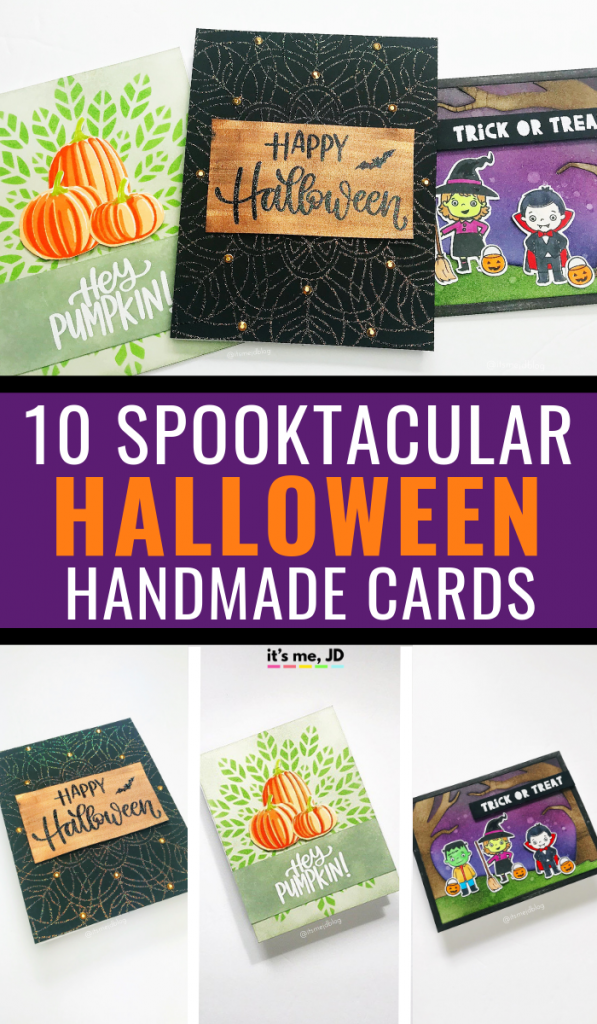 10 spooktacular halloween handmade cards #halloweencard #halloweencards #halloween #halloweencraft #halloweencrafts