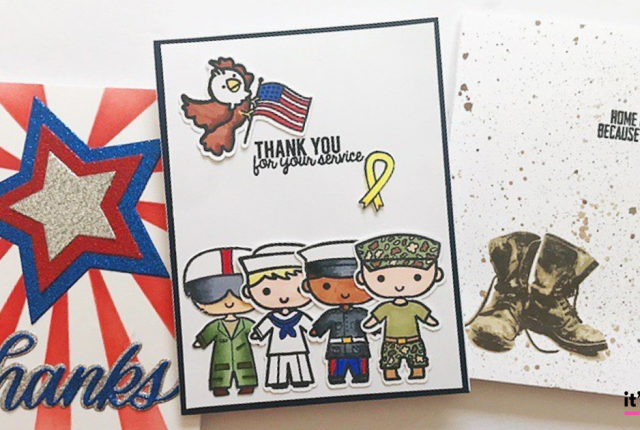 DIY Military Appreciation Cards To Thank Service Members and Veterans