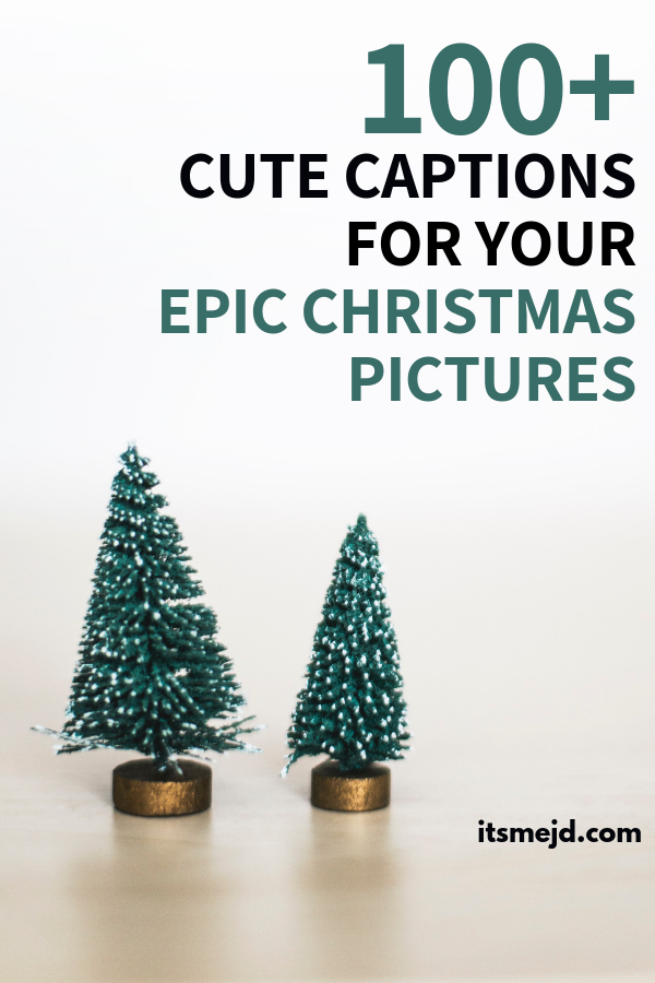  100 Cute Christmas Instagram Captions For Your Epic Holiday Pictures #christmascaption #christmas #holidaycaption #merrychristmas