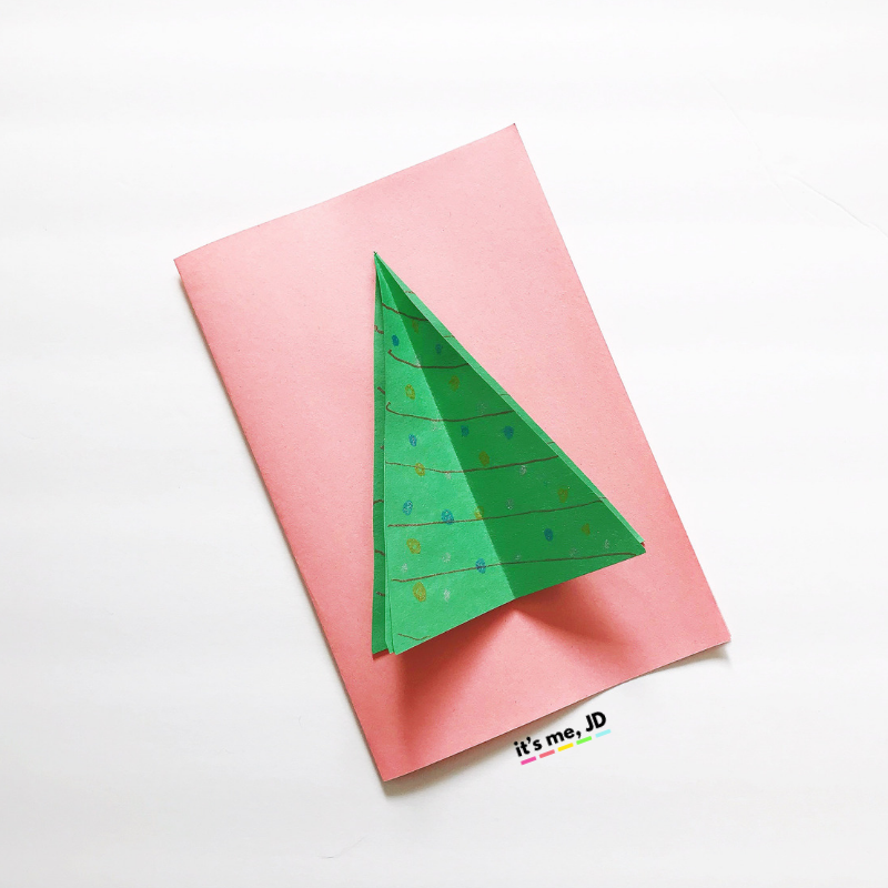 8 DIY Christmas Tree Cards That Kids Can Make