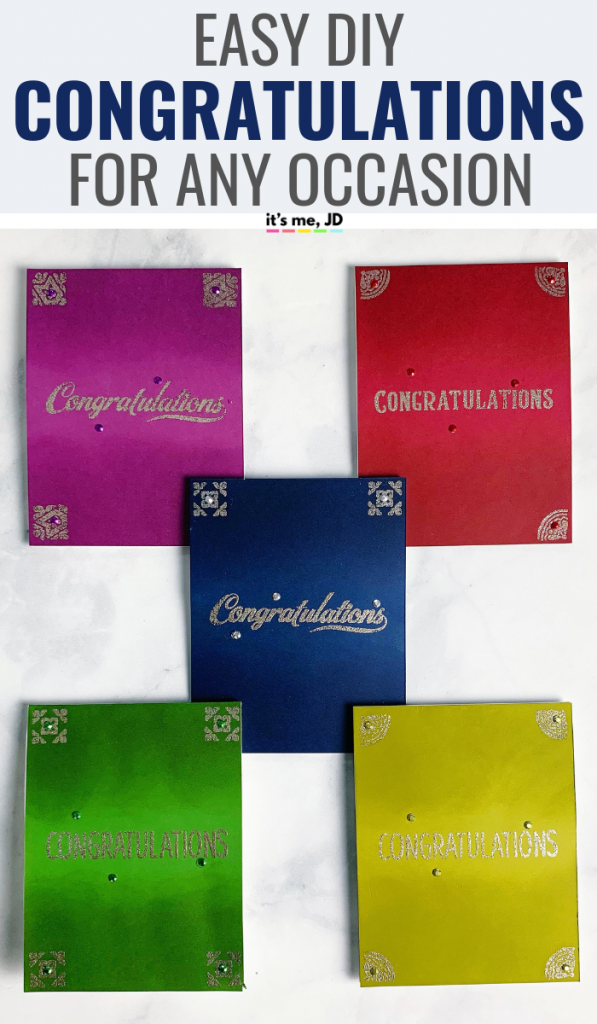 Easy DIY Congratulations Card Ideas For Any Occasion #papercrafts #handmadecards #diycard #crafts #congratulations