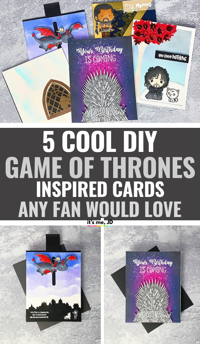 Game of Thrones Cards Crafts #gameofthrones #gameofthronesmemes #gameofthronesedit #gameofthronesaddict #gameofthronesfamily #gameofthronesfan