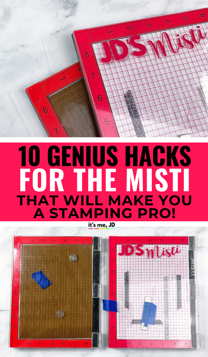 Genius Misti Hacks That Will Make You A Stamping Pro!, Misti stamp tool tips and techniques