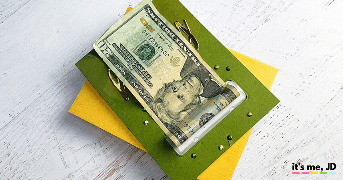 DIY Money Holder Greeting Cards _ Creative Ways To Include Cash Gifts