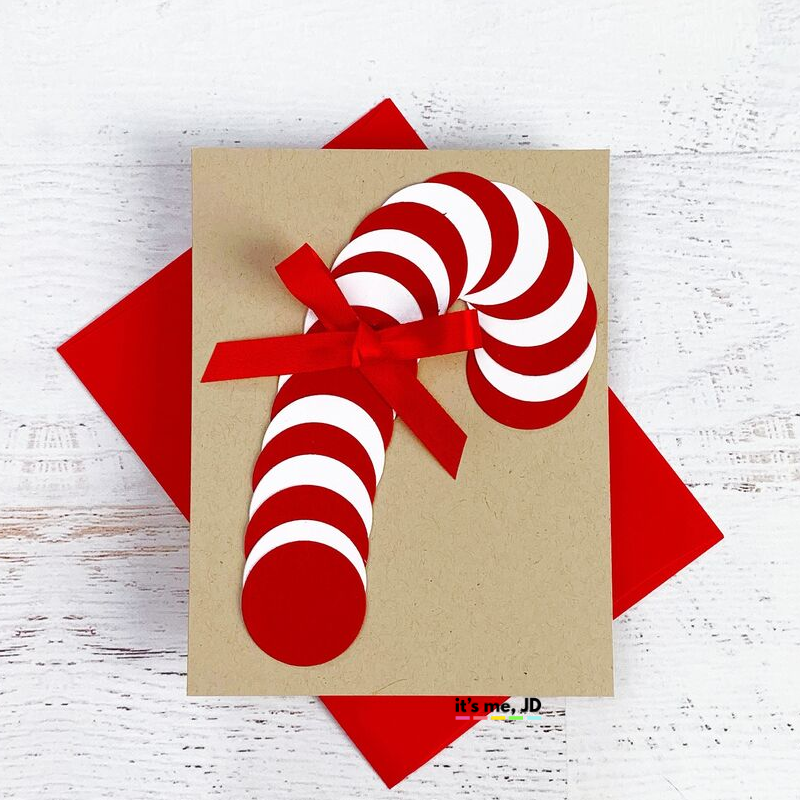 Easy Handmade Christmas Card Ideas That Anyone Can Make 6 It S Me Jd